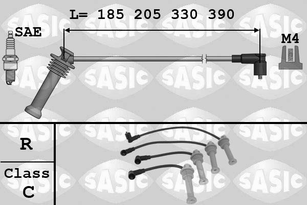 Sasic 9286043 - Kit cavi accensione autozon.pro