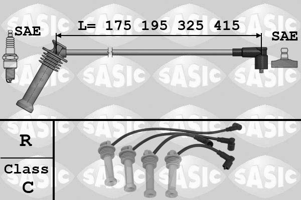 Sasic 9286031 - Kit cavi accensione autozon.pro