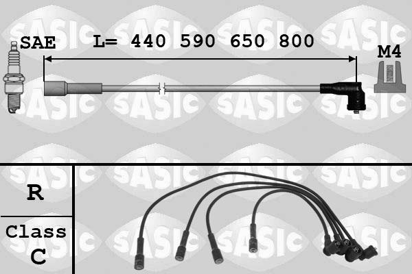 Sasic 9280002 - Kit cavi accensione autozon.pro