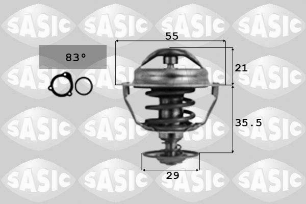 Sasic 4000365 - Termostato, Refrigerante autozon.pro