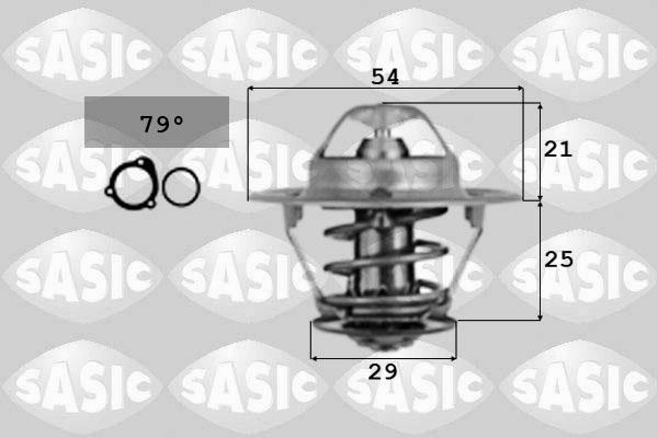 Sasic 4000366 - Termostato, Refrigerante autozon.pro