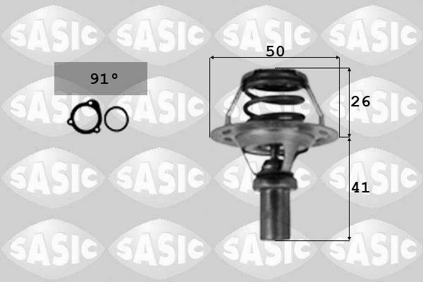 Sasic 4000361 - Termostato, Refrigerante autozon.pro