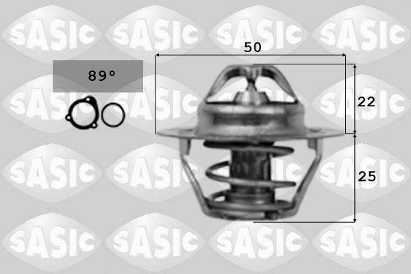 Sasic 4000363 - Termostato, Refrigerante autozon.pro