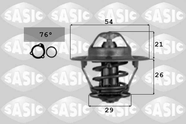 Sasic 4000367 - Termostato, Refrigerante autozon.pro