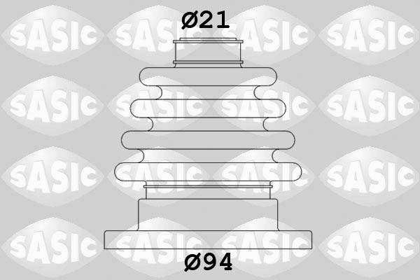 Sasic 4003444 - Cuffia, Semiasse autozon.pro