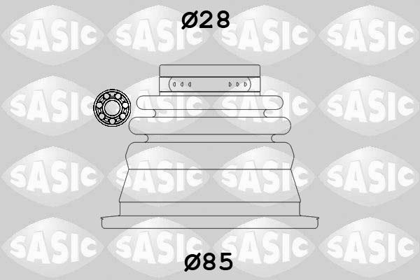 Sasic 4003451 - Cuffia, Semiasse autozon.pro