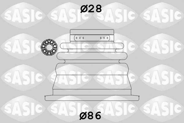 Sasic 4003464 - Cuffia, Semiasse autozon.pro