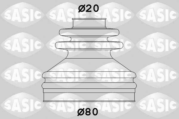 Sasic 4003467 - Cuffia, Semiasse autozon.pro