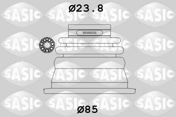 Sasic 4003419 - Cuffia, Semiasse autozon.pro