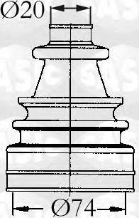 Sasic 4003418 - Cuffia, Semiasse autozon.pro