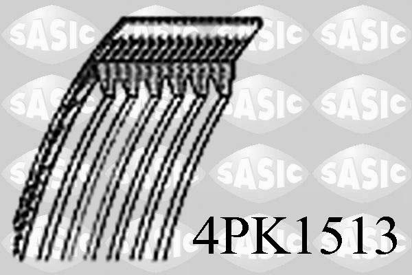 Sasic 4PK1513 - Cinghia Poly-V autozon.pro