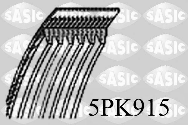 Sasic 5PK915 - Cinghia Poly-V autozon.pro