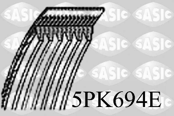 Sasic 5PK694E - Cinghia Poly-V autozon.pro