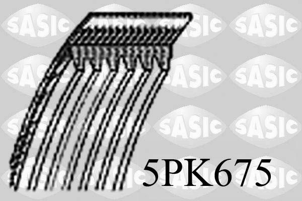 Sasic 5PK675 - Cinghia Poly-V autozon.pro