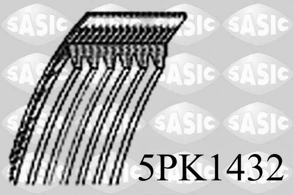 Sasic 5PK1432 - Cinghia Poly-V autozon.pro