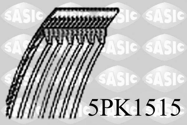 Sasic 5PK1515 - Cinghia Poly-V autozon.pro