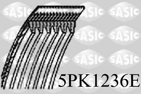 Sasic 5PK1236E - Cinghia Poly-V autozon.pro