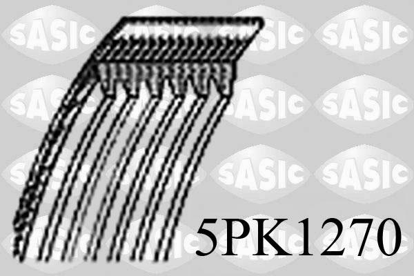 Sasic 5PK1270 - Cinghia Poly-V autozon.pro