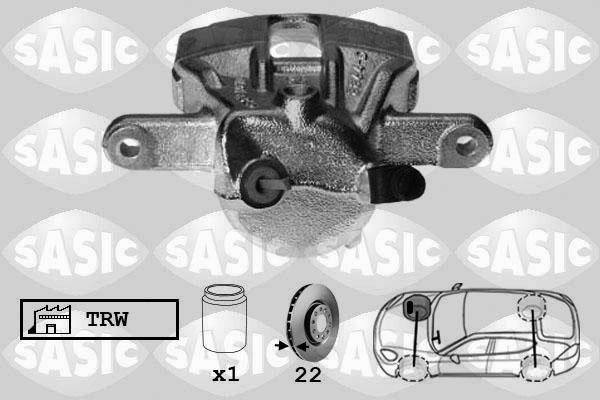 Sasic 6504011 - Pinza freno autozon.pro