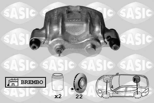 Sasic 6506040 - Pinza freno autozon.pro