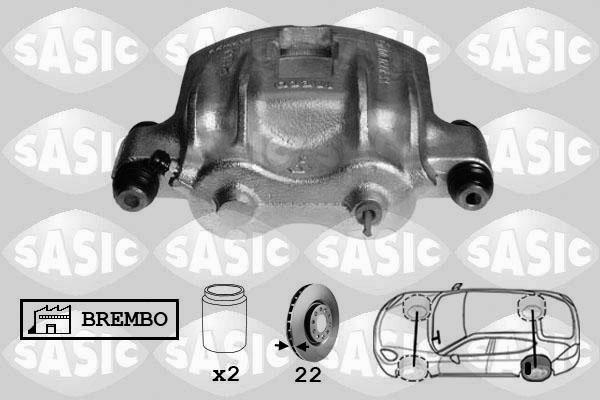 Sasic 6506041 - Pinza freno autozon.pro