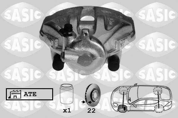 Sasic 6506050 - Pinza freno autozon.pro