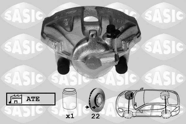 Sasic 6506051 - Pinza freno autozon.pro