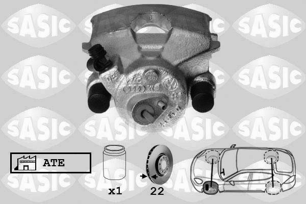 Sasic 6506004 - Pinza freno autozon.pro