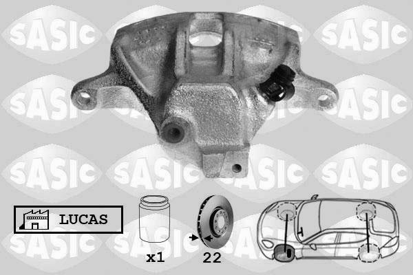 Sasic 6506018 - Pinza freno autozon.pro