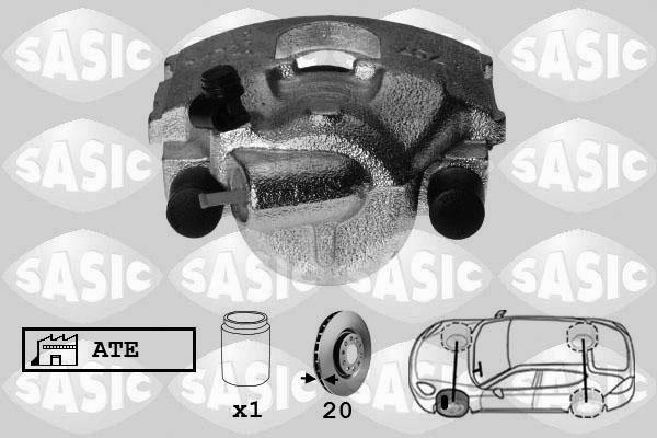 Sasic 6506024 - Pinza freno autozon.pro