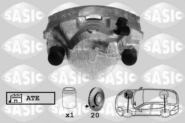 Sasic 6506025 - Pinza freno autozon.pro