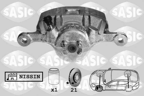 Sasic 6506198 - Pinza freno autozon.pro