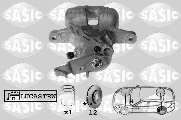 Sasic 6506192 - Pinza freno autozon.pro