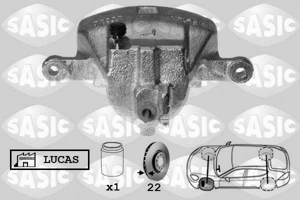 Sasic 6506144 - Pinza freno autozon.pro