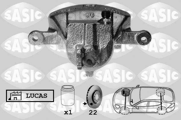 Sasic 6506145 - Pinza freno autozon.pro