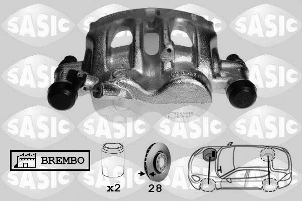 Sasic 6506169 - Pinza freno autozon.pro