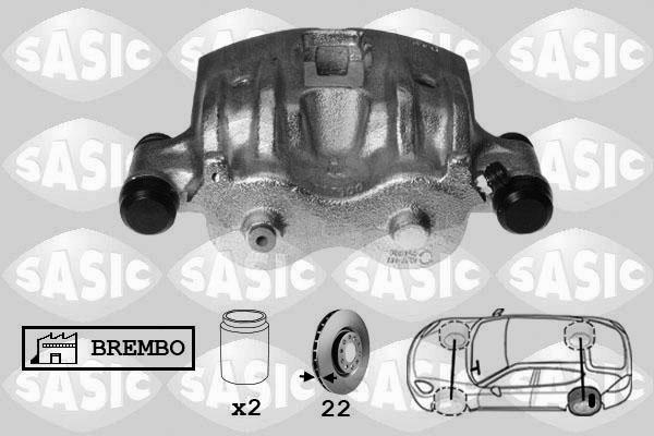 Sasic 6506160 - Pinza freno autozon.pro