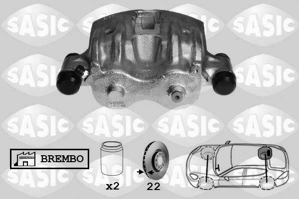 Sasic 6506161 - Pinza freno autozon.pro