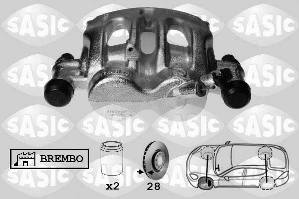 Sasic 6506168 - Pinza freno autozon.pro