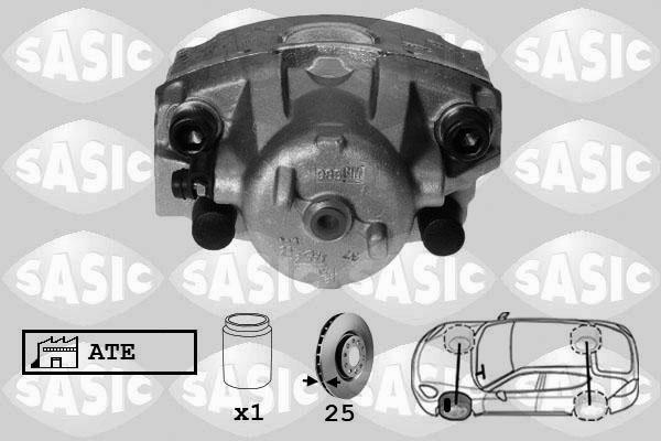 Sasic 6506102 - Pinza freno autozon.pro