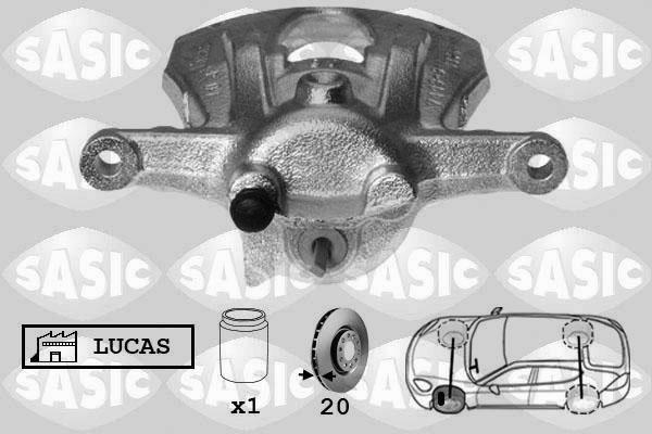 Sasic 6506114 - Pinza freno autozon.pro