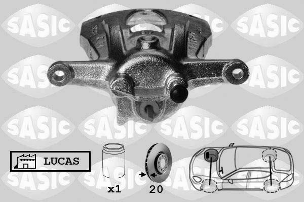 Sasic 6506115 - Pinza freno autozon.pro