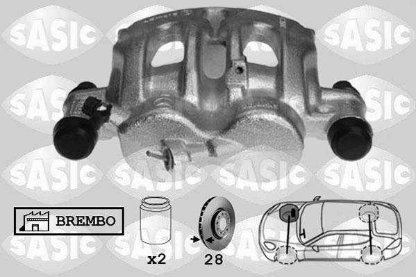 Sasic 6506185 - Pinza freno autozon.pro