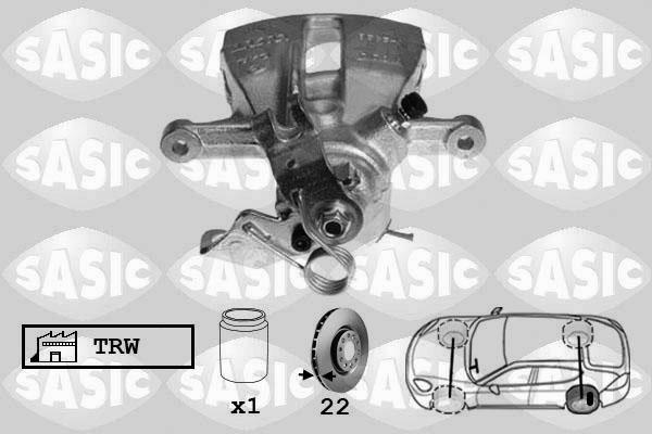 Sasic 6506134 - Pinza freno autozon.pro