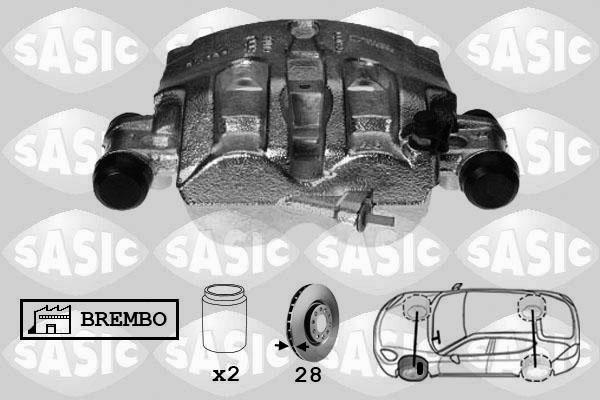 Sasic 6506172 - Pinza freno autozon.pro