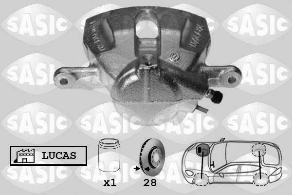 Sasic 6500043 - Pinza freno autozon.pro