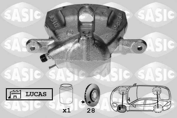 Sasic 6500042 - Pinza freno autozon.pro