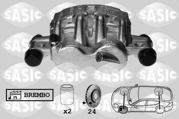 Sasic 6500058 - Pinza freno autozon.pro