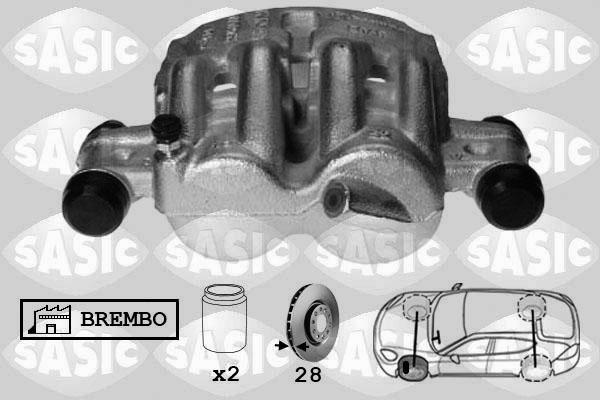 Sasic 6500062 - Pinza freno autozon.pro