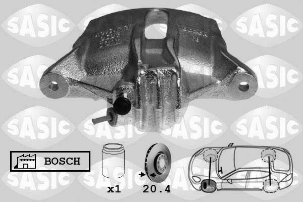 Sasic 6500016 - Pinza freno autozon.pro